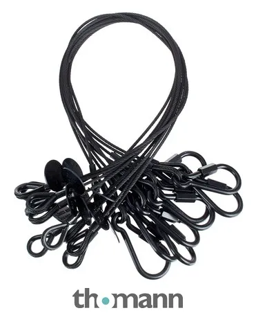 Ultralite Safety Set 3mm/60cm Bk 10pcs.