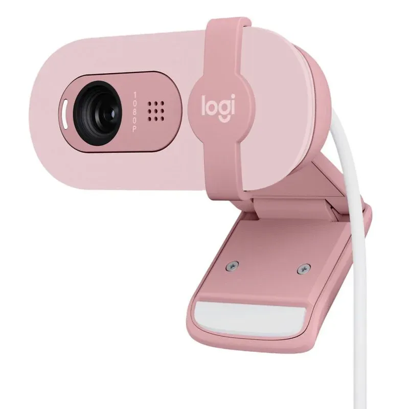 Webcam Logitech Brio 100 Full HD 1080p USB Rosa