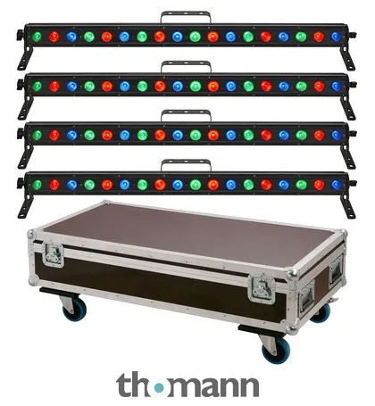 Stairville Show Bar Tri LED Tour Bundle 4