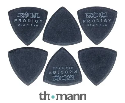 Ernie Ball Prodigy Picks 1,5 mm BK
