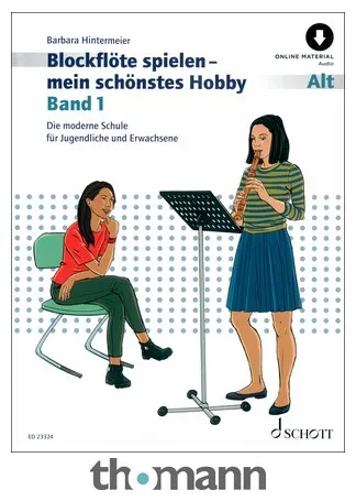 Schott Blockflöte Spielen Hobby 1 Alt
