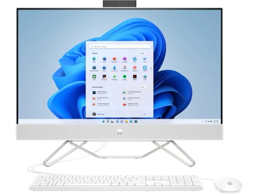 All-in-One HP 27-cb0009np 27" AMD Ryzen 5 5500U 8GB 512GB SSD AMD Radeon Graphics Windows 11 Home