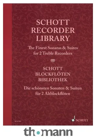 Schott Recorder Library Suites