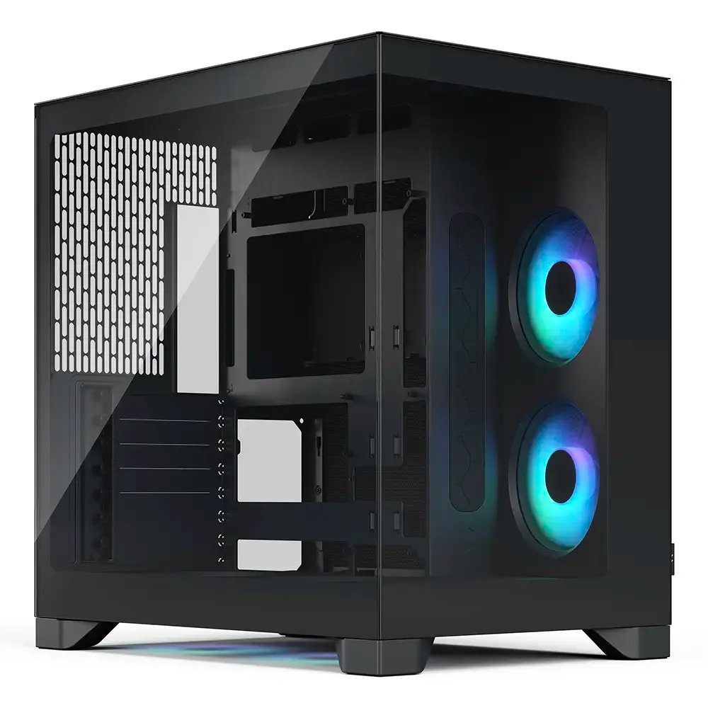 Caixa ATX Fractal Design Pop 2 Vision RGB Tempered Glass Black