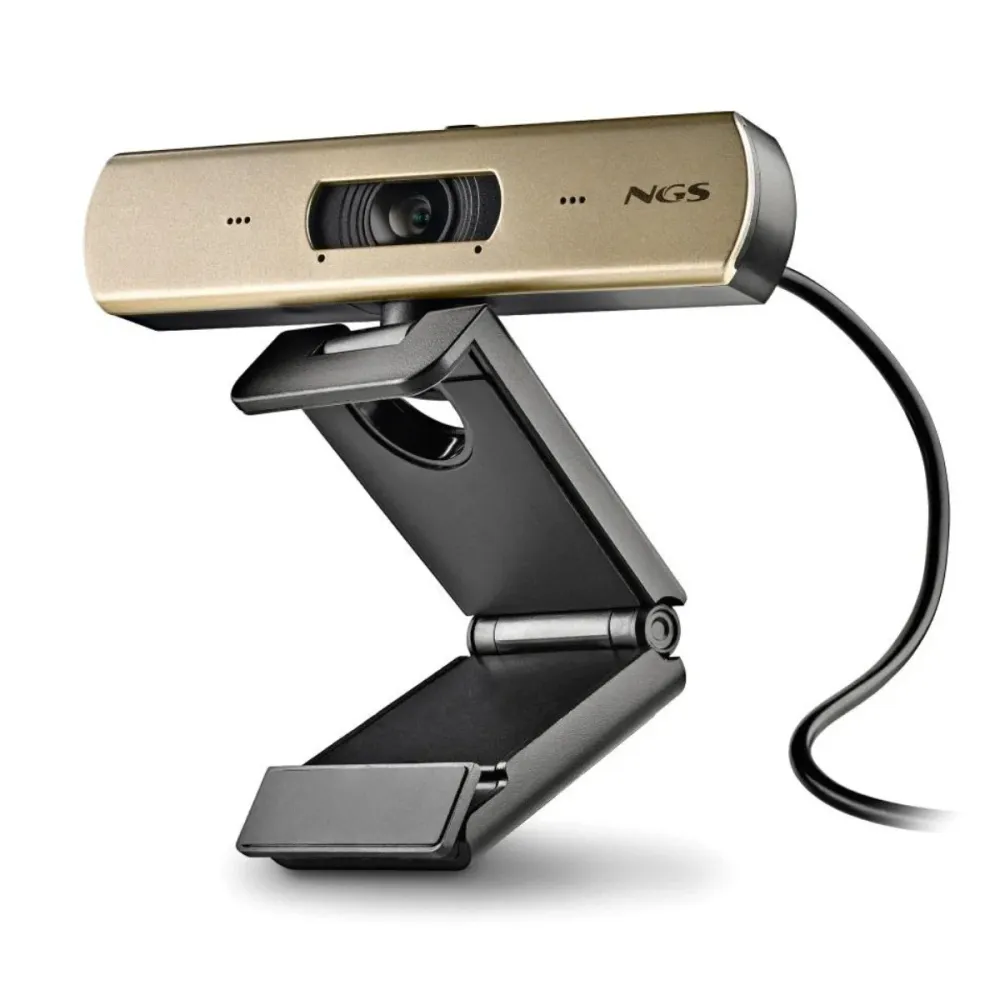 Webcam NGS XpressCam 4000 UHD 4K Dourada