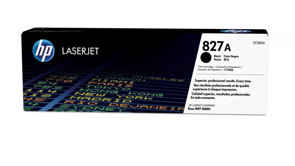 HP 827A - Preto - original - LaserJet - cartucho de toner (CF300A) - para Color LaserJet Managed Flow MFP M880, LaserJet Enterprise Flow MFP M880