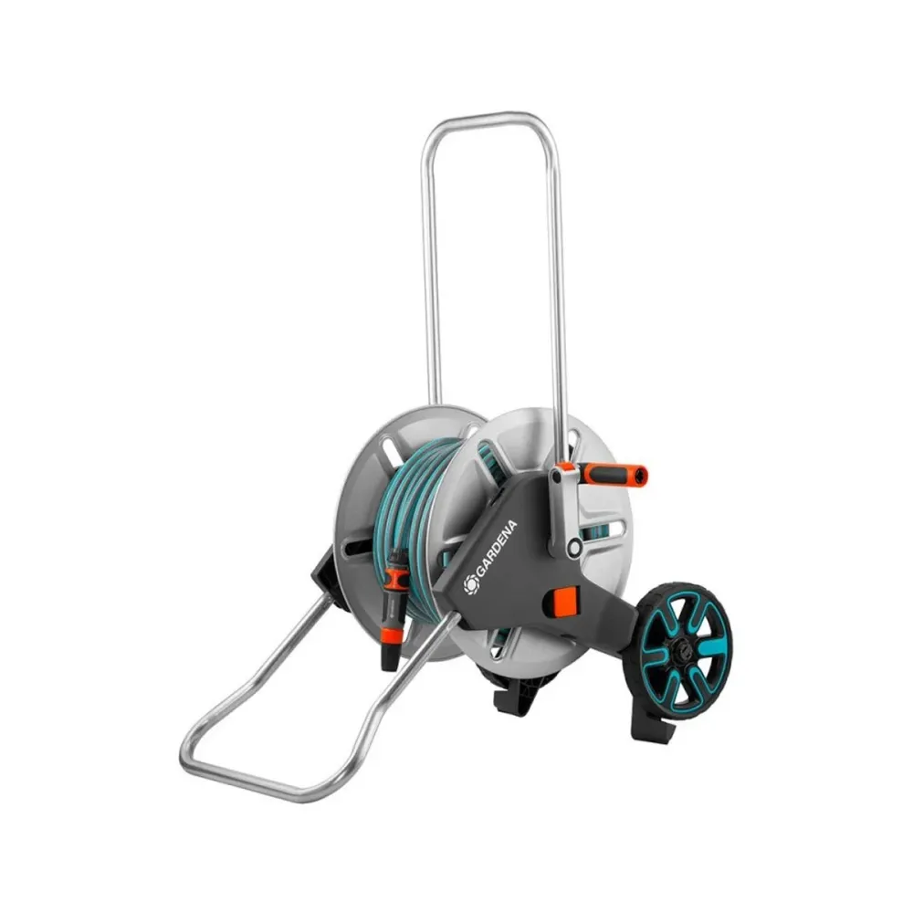Carro de mangueira Gardena CleverRoll M Easy Metal Set 15m