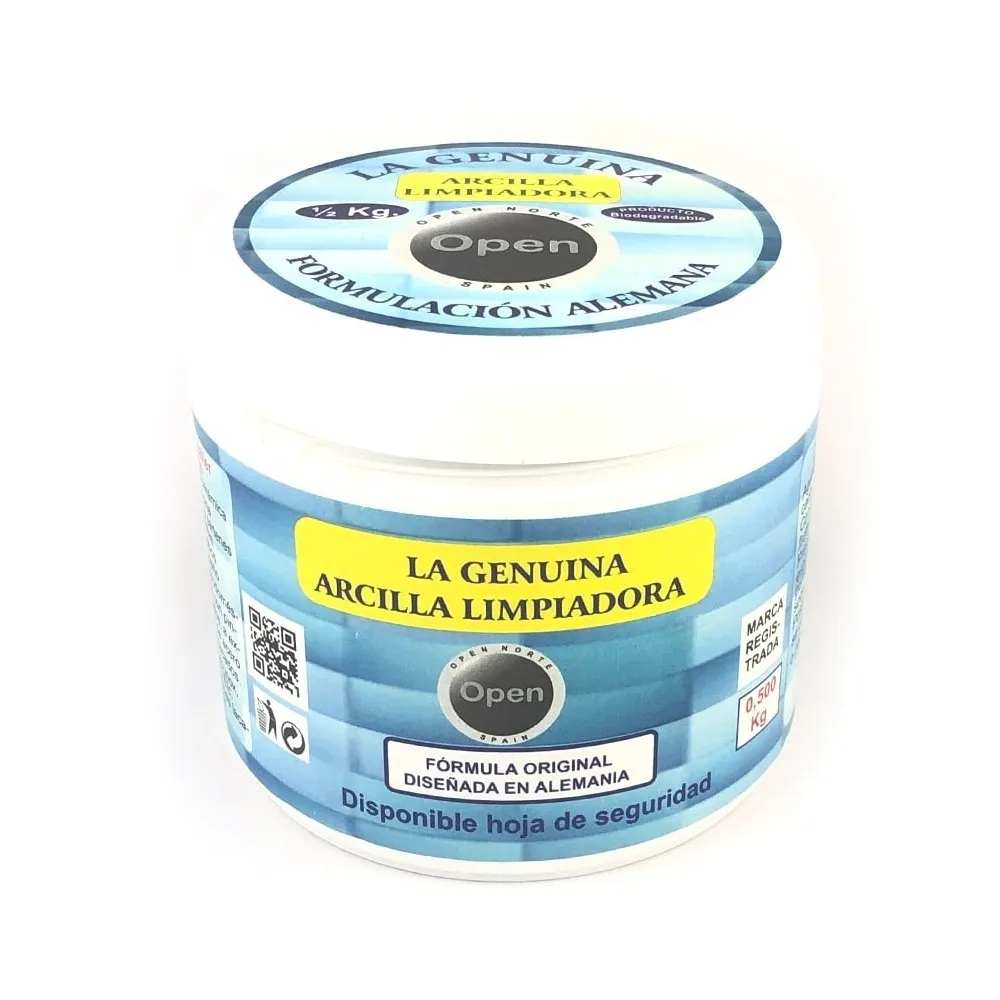 OPEN NORTE ARGILA BRANCA DE LIMPEZA 500GR
