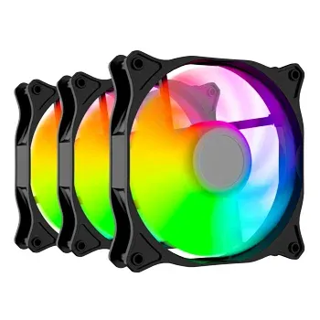 Slayer Kit 3X 120 Fan Frgb (nao Requer Ligaãão P/led)