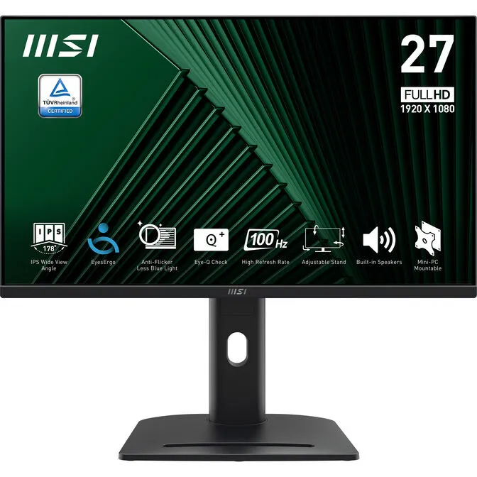 Monitor MSI 27" PRO MP275PG IPS FHD 16:9 100Hz (1ms)