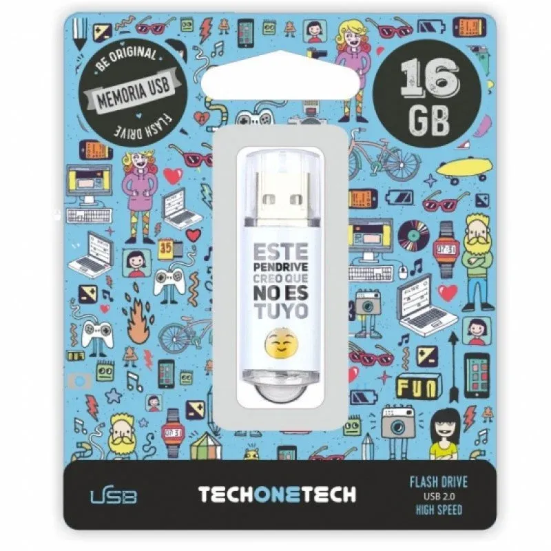Pen Drive Tech One Tech NOESTUYO 16GB USB 2.0