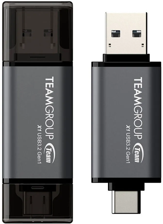 Pen Team Group X1 64GB USB3.2 Gen1 (Type-C + Type-A)