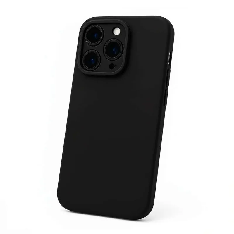 Funda para móvel Ultra Suave Silicone Microfibra Antiderrapante com Tampa de Câmera para iPhone 16 Pro