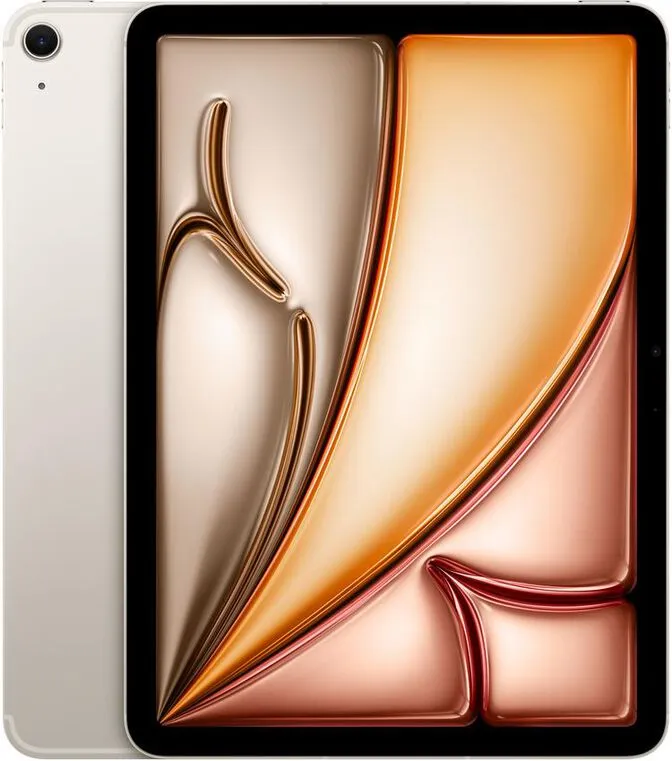 Tablet Apple iPad Air M4 11" Wi-Fi + Cellular 128GB Amarelo Radiante