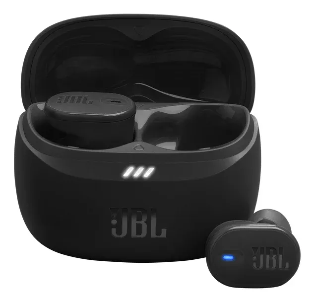 Auriculares JBL Tune Buds 2 Inalámbricos Bluetooth 5.3 com Cancelamento de Ruído Ativo Preto