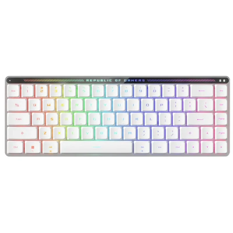 ASUS ROG Falchion RX Low Profile Teclado Sem Fios Gaming Branco