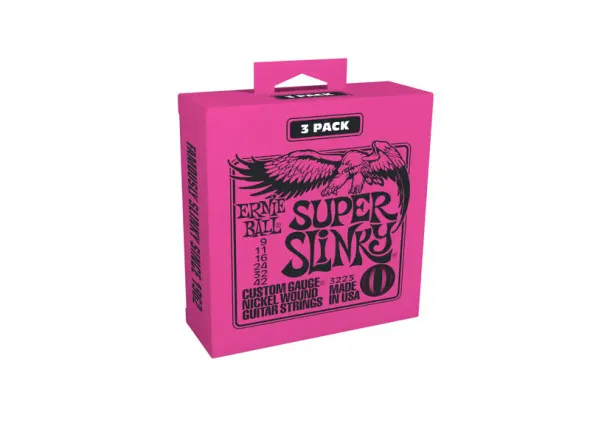 Ernie Ball SLINKY PINK 9-42 TRIPACK (3)