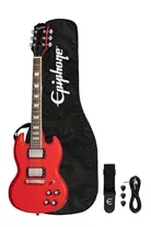 Epiphone 3/4 Power Players SG Pack Lava Red