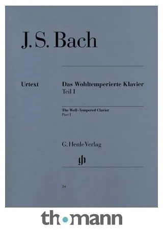 Henle Verlag Bach Wohltemperiert Klavier I