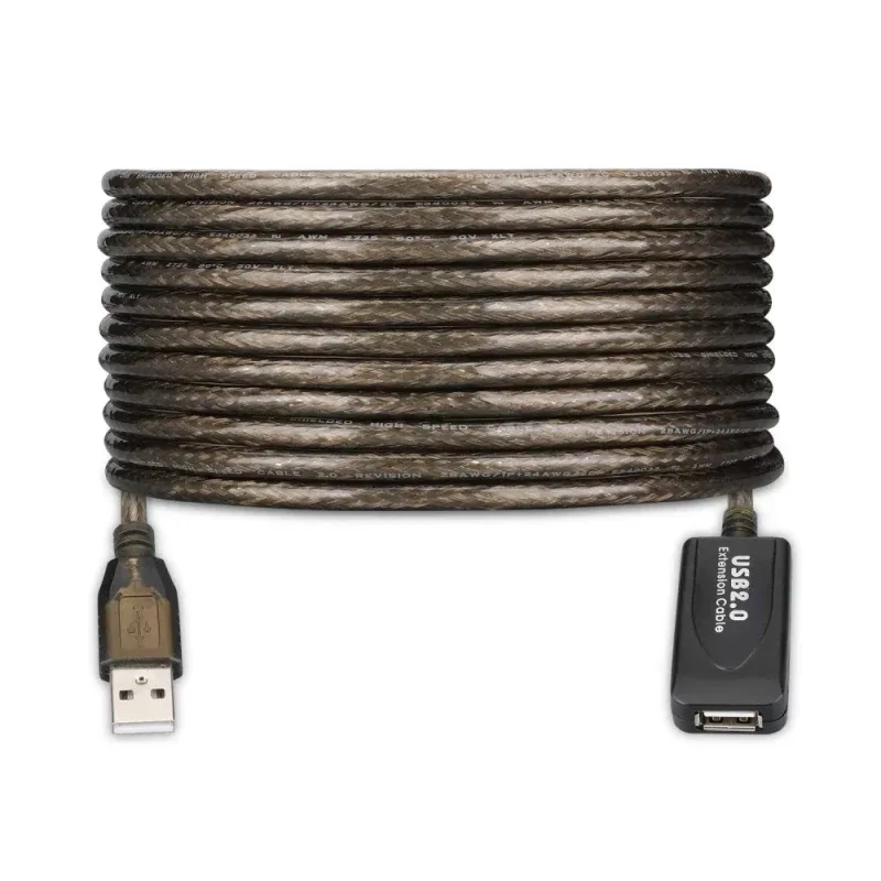 EWENT CABO EXTENSÃO USB 2.0 M/F AMPLIFICADA 20MT
