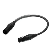 Adaptador Procab PLP155 DMX 5pinXlrM-3pinXlr