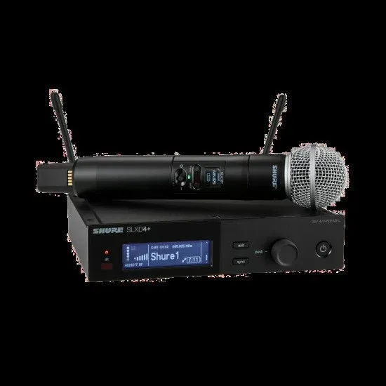 Shure SISTEMA MICROFONE MÃO SLXD24+ E/58 G65 (470-606MHz)