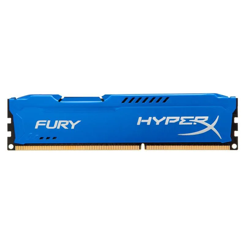 Memória RAM HyperX Fury 4GB (1x4GB) DDR3-1600MHz CL10 Azul - Recondicionado