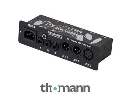 Rockboard MOD 3 V2 TRS & XLR Patch Bay