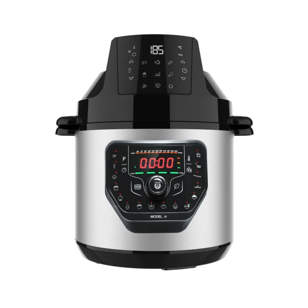 Panela de Pressão Elétrica Multifunções Cecotec Olla GM H Fry 6L 1000W Cinzento