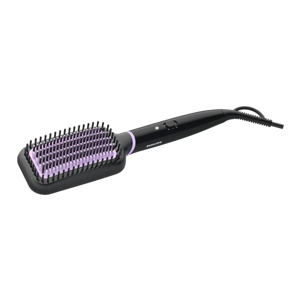 Alisador de Cabelo/Escova (Preto) - PHILIPS
