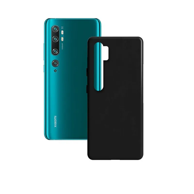 Ksix Capa Rígida Preta para Xiaomi Mi 10