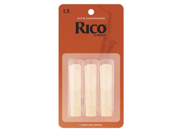 D´Addario Woodwinds Rico Alto Sax 1.5 3-Pack