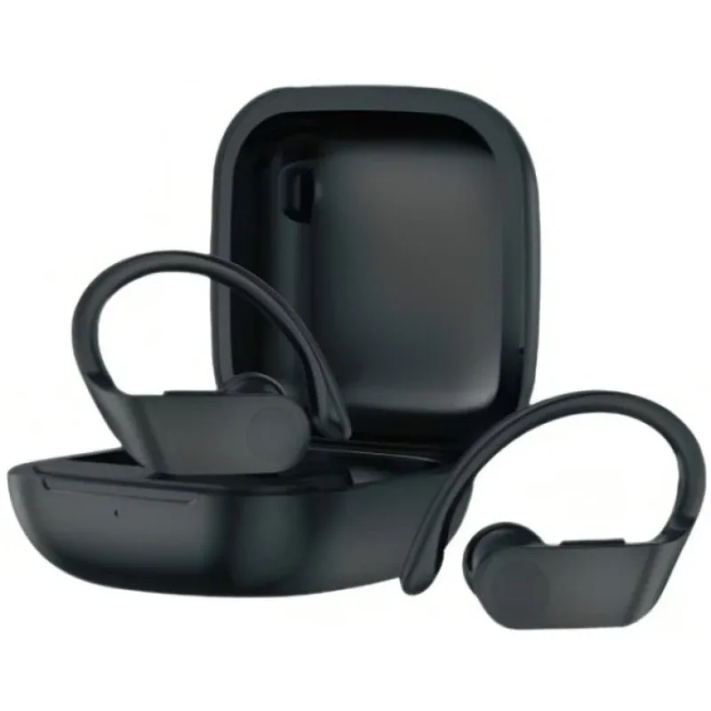 Daewoo TWS Sport DW2012 Auriculares Desportivos Sem Fios com Estojo de Carga Pretos