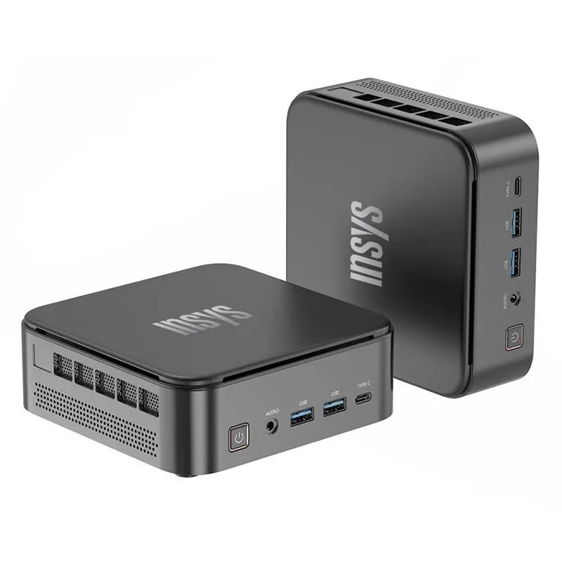 Mini PC Insys CX5-E3B Intel Core i7-1255U | 16GB RAM | SSD 1TB | UHD Graphics | Windows 11 Pro