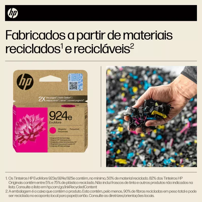 TINTA MAG HP EVOMORE 924E
