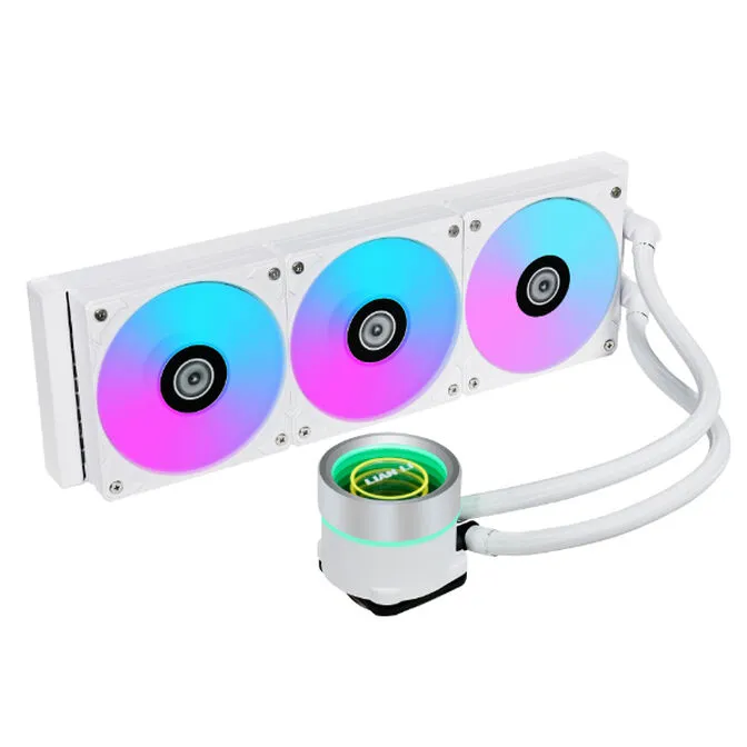 Water Cooler CPU AIO Lian Li GALAHAD II Trinity ARGB Branco - 360mm