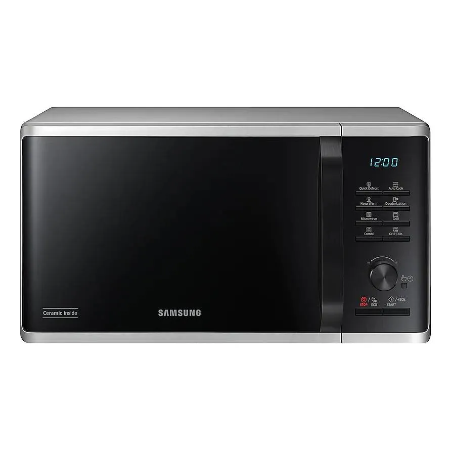 Micro-ondas com Grill Samsung MG23K3515AS 1250W 23 Litros Inox