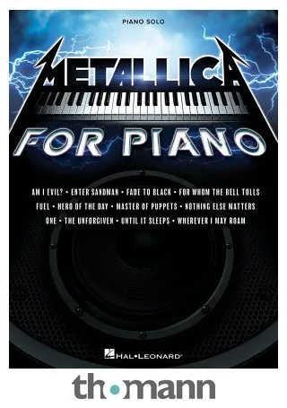 Hal Leonard Metallica for Piano Solo