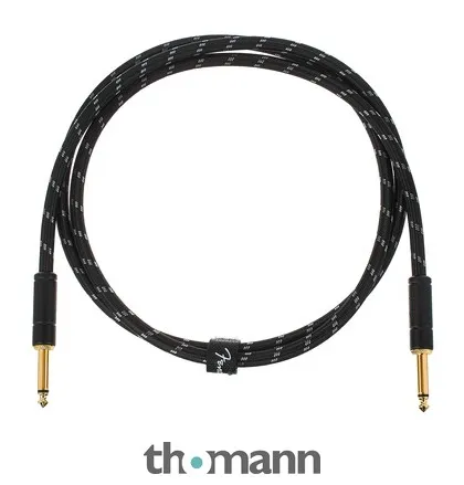 Fender Deluxe Cable 1,5m Tweed Black