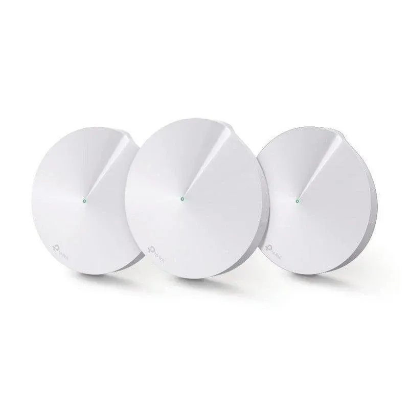 TP-LINK Deco M5 3 Pack AC1300 Sistema Wifi com Antivírus Integrado