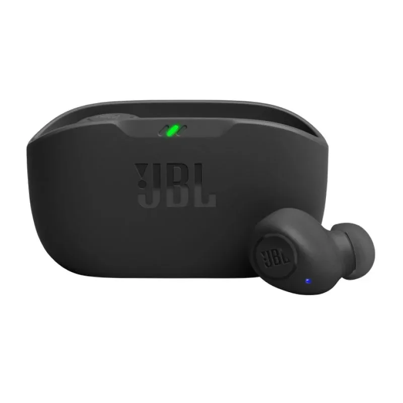 JBL Wave Buds Auriculares Sem Fios True Wireless Bluetooth IP54 com Microfone Pretos