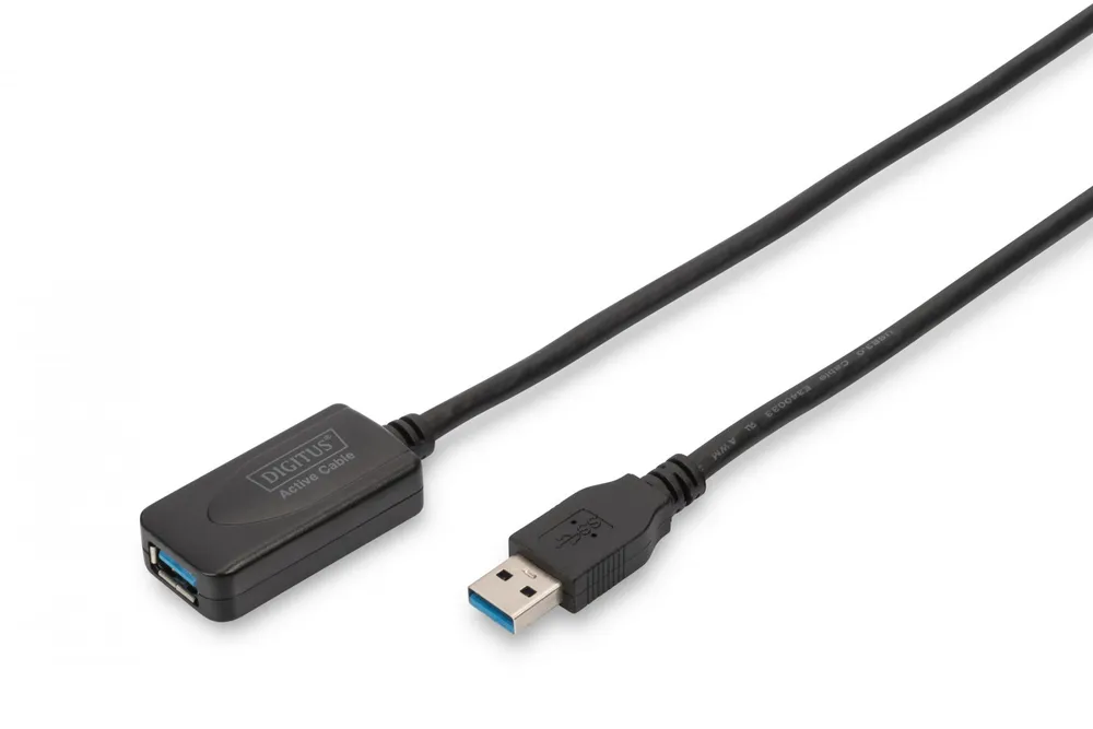 Digitus DA-73104 cabo USB USB 3.2 Gen 1 (3.1 Gen 1) 5 m USB A DA-73104