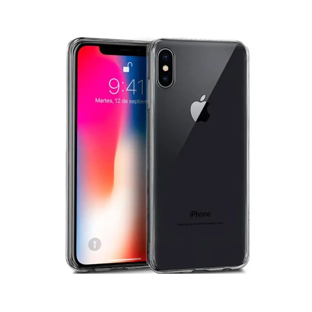 Capa Silicone iPhone X/XS Transparente