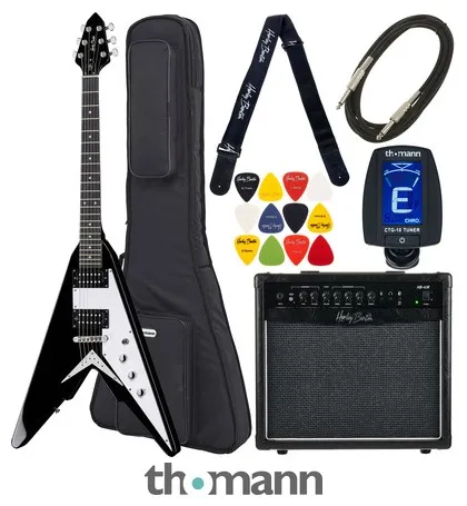Harley Benton Victory-BK Cl. Series Bundle 2