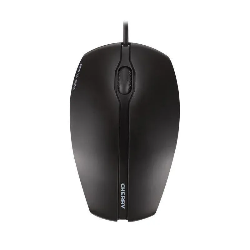 Ratón CHERRY Gentix USB 1000 DPI Ambidestro Preto Cabo 1,8 m