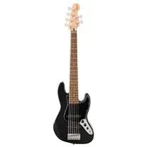 Fender Squier Affinity Series Jazz Bass VI LRL Black Metallic 6 cordas