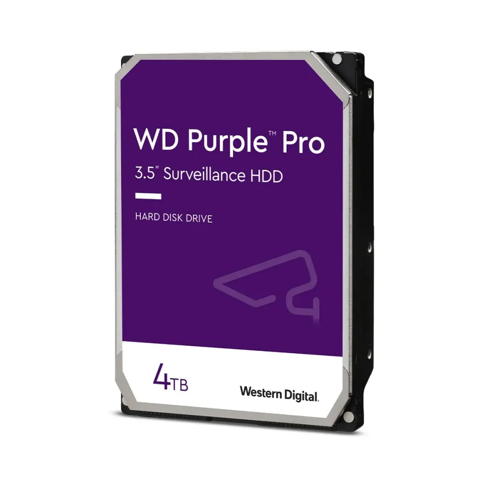 Disco Rígido Western Digital Purple 4TB 3.5" 5400RPM