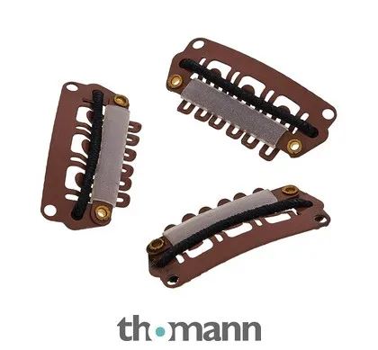 Hide-a-mic ClipZ Haar-Clip Lav.-Mik.braun