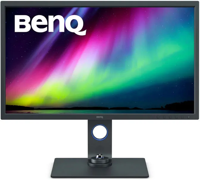 Monitor BenQ PhotoVue 32" SW321C IPS 4K 60Hz 5ms Adobe RGB HDR10 c/ Leitor de Cartões