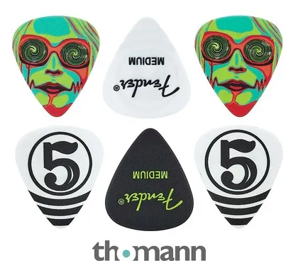 Fender John 5 351 Celluloid Picks Set